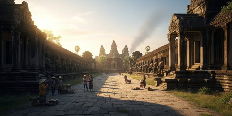Découvrez comment le conflit armé entre Cambodge et Thaïlande vide les temples dAngkor Wat en pleine saison touristique Témoignages choc de guides et commerçants face à une chute dramatique des visiteurs   Viral Mag