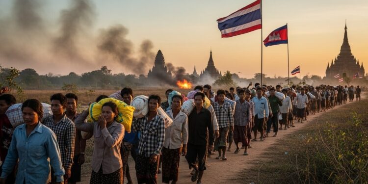 Dramatique reprise des combats à la frontière Thaïlande Cambodge  plus de 500 000 évacués 11 morts et Donald Trump annonce quil va  passer un coup de fil  pour arrêter la guerre Les détails choc   Viral Mag