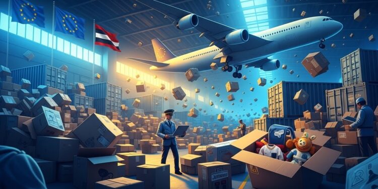 Contrôles Importations UE : Fraudes Massives et Alarme Parlementaire - Viral Mag Découvrez le rapport choc sur les contrôles dérisoires des produits importés en Europe fraudes explosives via e commerce non conformités records et 29 mesures urgentes proposées pour protéger consommateurs et économie Viral Mag