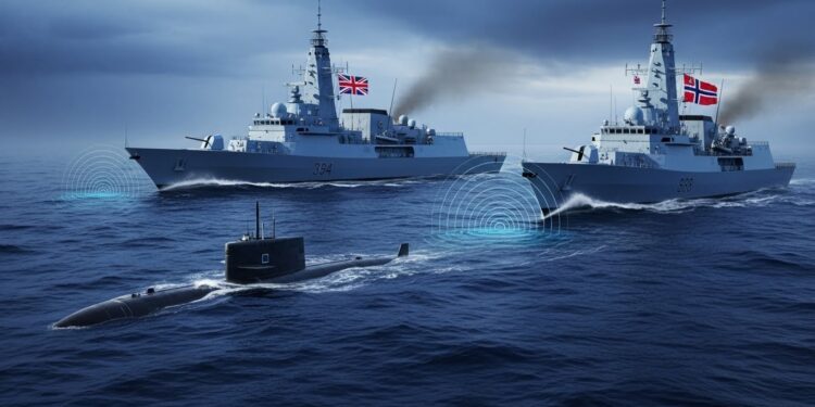 Coopération UK-Norvège contre Sous-Marins Russes - Viral Mag Découvrez laccord historique entre Londres et Oslo pour traquer ensemble les sous marins russes dans lAtlantique Nord Une alliance renforcée face aux menaces croissantes en mer Viral Mag