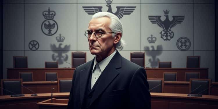 Coup d’État Raté en Allemagne : L’Aristocrate Se Défend - Viral Mag Henri XIII Prince Reuss accusé davoir voulu renverser lAllemagne avec les Reichsbürger nie être le meneur et se présente comme simple hôte lors de son procès à Francfort Viral Mag