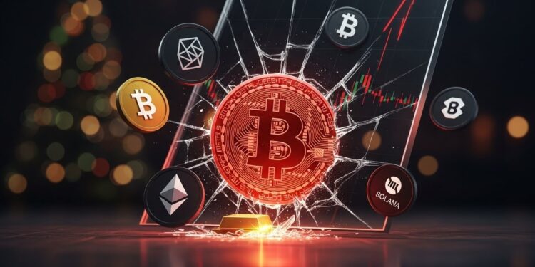 Le marché crypto seffondre ce 23 décembre 2025  Bitcoin sous les 88 000 $ altcoins en forte baisse Découvrez les raisons macroéconomiques et techniques derrière ce crash inattendu   Viral Mag