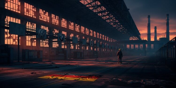 LAllemagne traverse sa pire crise économique depuis 1945 Production industrielle en recul pour la 4e année emplois supprimés par dizaines de milliers  les industriels sonnent lalarme face à linaction du gouvernement Merz   Viral Mag