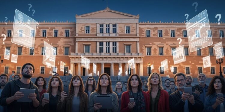 Crise De Confiance Au Parlement Grec : Les Citoyens Veillent - Viral Mag Défiance record envers le Parlement grec seulement 17 de confiance Vouliwatch plateforme citoyenne scrute les dysfonctionnements népotisme et manque de transparence Une surveillance indispensable Viral Mag