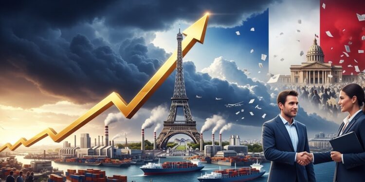 Découvrez pourquoi le gouvernement revoit à la hausse sa prévision de croissance pour 2025 à au moins 08  Entre bonnes nouvelles économiques et incertitude politique décryptage complet de la situation française   Viral Mag