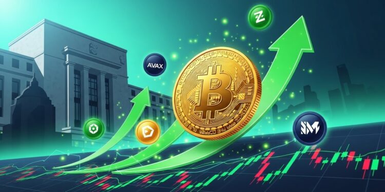 Crypto En Hausse: BTC, ZEC, AVAX Et XMR Avant La Fed - Viral Mag Découvrez pourquoi Bitcoin et les altcoins comme Zcash Avalanche et Monero grimpent avant la décision des taux de la Fed Analyse des impacts potentiels sur le marché crypto en décembre 2025 Viral Mag