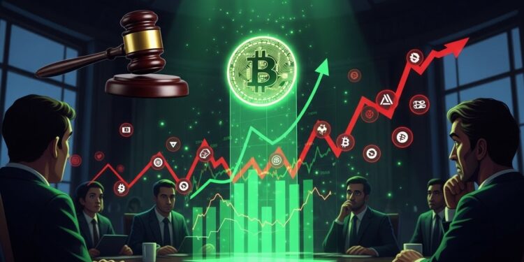 Crypto en Vert Avant Décision Fed : Bitcoin Remonte - Viral Mag Découvrez pourquoi Bitcoin et Ethereum grimpent malgré la volatilité des altcoins en attendant la coupe de taux de la Fed Analyse des tendances et prévisions pour 2025 Viral Mag