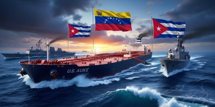 Cuba Condamne la Saisie d’un Pétrolier par les USA - Viral Mag Cuba dénonce fermement la saisie américaine dun pétrolier vénézuélien qualifiée de piraterie Tension accrue dans les Caraïbes entre Washington Caracas et La Havane sur fond de sanctions Viral Mag