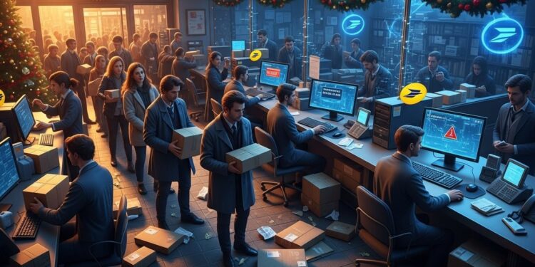 Découvrez comment une cyberattaque pro russe paralyse La Poste juste avant Noël perturbe les livraisons de colis et sème le chaos dans les bureaux Impacts réels et enjeux révélés   Viral Mag