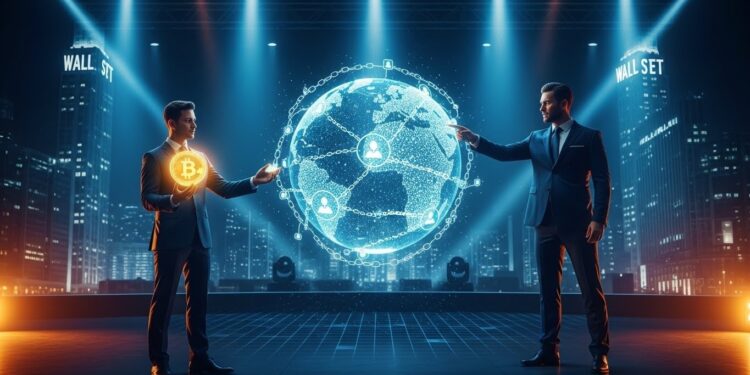 Larry Fink passe du  rat poison  à lactif refuge et Brian Armstrong voit 2025 comme lannée de la légitimité Tokenisation stablecoins et régulation  le futur de la finance se dessine   Viral Mag