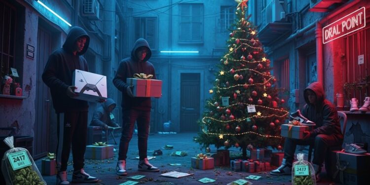Découvrez comment des dealers de Carpentras transforment Noël en opération marketing avec des PS5 baskets et une chasse au trésor au cannabis Une stratégie choc pour fidéliser les clients sur des points de deal ouverts 247   Viral Mag