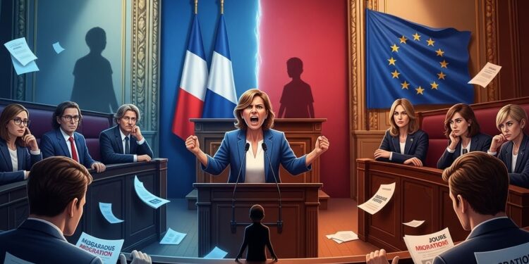 Débat Explosif sur les Mineurs Non Accompagnés à l’Assemblée - Viral Mag Marie Mesmeur députée LFI accuse la droite de racisme dans le débat sur les mineurs non accompagnés Un sujet sensible qui révèle les fractures profondes de la société française actuelle Viral Mag