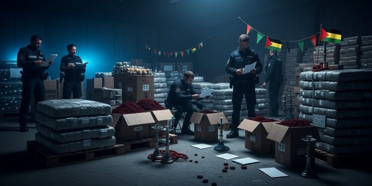 Découvrez le démantèlement choc dun réseau criminel palestinien à Liège  fraude massive au tabac à chicha 200 tonnes produites et 78 millions deuros éludés Une affaire qui révèle les rouages du marché noir en Europe   Viral Mag