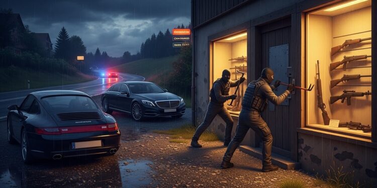 Démantèlement d’un Réseau Criminel Transfrontalier Alarmant - Viral Mag France et Suisse frappent fort un réseau ultra organisé de vols de voitures de luxe et de cambriolages darmureries démantelé Des commanditaires incarcérés continuaient de diriger les opérations via les réseaux sociaux Viral Mag