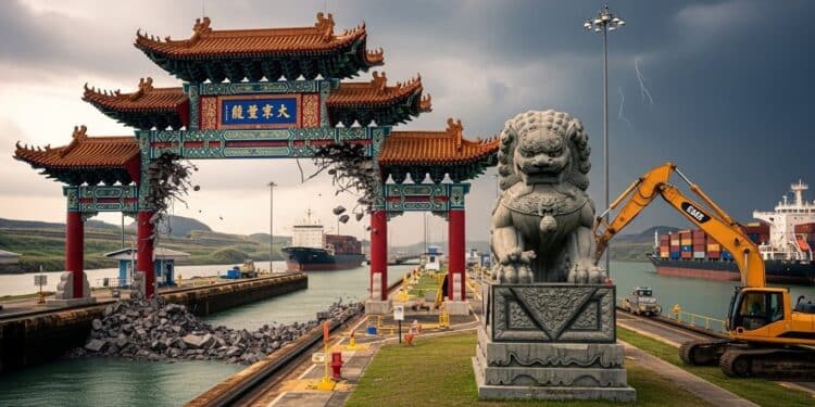 La Chine dénonce la destruction dun monument symbolisant lamitié sino panaméenne près du canal de Panama Pressions américaines réactions officielles et reconstruction ordonnée  décryptage dune affaire diplomatique sensible   Viral Mag