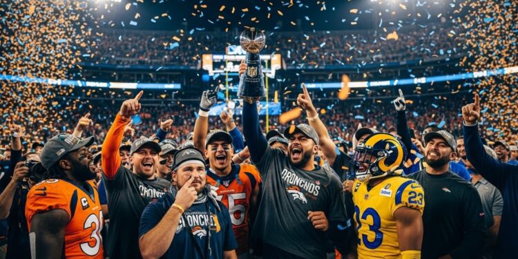 Denver Broncos et Rams Qualifiés pour les Play-offs NFL - Viral Mag Découvrez les premiers qualifiés pour les play offs NFL 2025 Denver Broncos et Los Angeles Rams brillent lors de la 15e journée Résultats choc blessures graves et surprises au programme Viral Mag