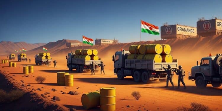 La junte nigérienne dément fermement les accusations de vol duranium sur le site de Somaïr ex exploité par Orano Enquête française souveraineté et tensions internationales au cœur du conflit   Viral Mag