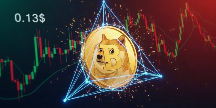 Dogecoin : Triangle Descendant à 0,13$, Pression de Rupture Imminente - Viral Mag Découvrez comment le prix du Dogecoin se resserre dans un triangle descendant à 013$ annonçant une rupture décisive Analyse technique approfondie perspectives haussières et baissières pour anticiper le prochain mouvement majeur Viral Mag