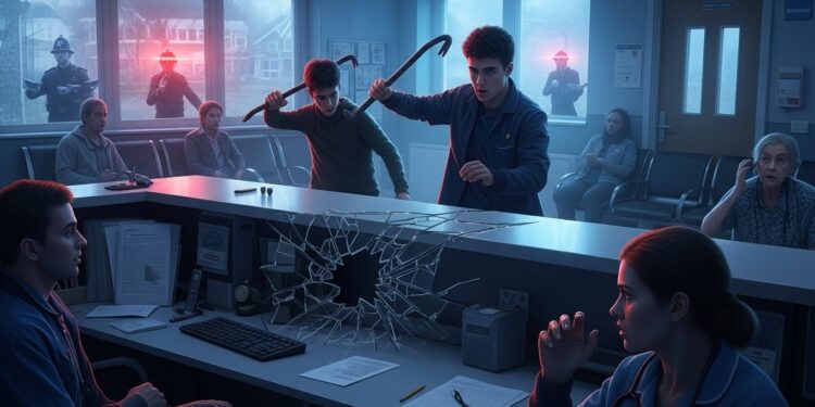 À Newton le Willows un homme de 20 ans originaire dAfghanistan a attaqué cinq personnes avec une barre métallique après un refus de rendez vous médical Les victimes sen sortent sans blessures mortelles lagresseur arrêté   Viral Mag