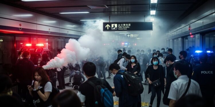 Drame à Taipei : Trois Morts dans une Attaque Choquante au Métro - Viral Mag Une attaque violente au couteau et avec fumigènes dans le métro de Taipei a fait trois morts et plusieurs blessés Le suspect sest suicidé Découvrez les détails de ce drame rare à Taïwan Viral Mag