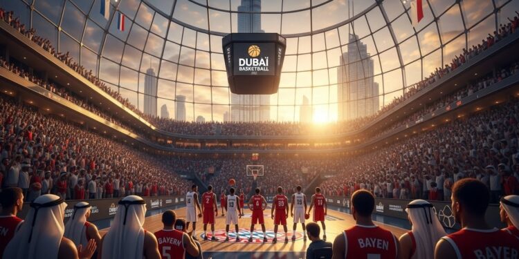 Dubaï vs Bayern Munich : Le Choc Historique de l’Euroligue - Viral Mag Dubaï accueille le Bayern Munich ce 12 décembre 2025 en Euroligue Première historique pour la nouvelle franchise emiratie analyse enjeux clés du match et pronostic complet Viral Mag