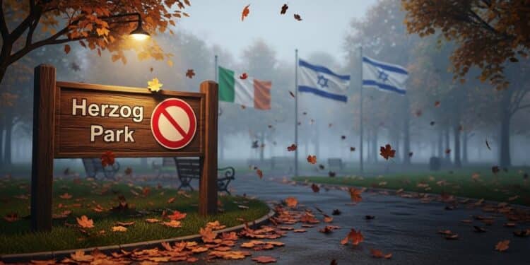 Le conseil municipal de Dublin suspend le projet de débaptiser le parc Herzog dédié à lancien président israélien Chaim Herzog Polémique accusations dantisémitisme et réactions internationales  décryptage complet   Viral Mag