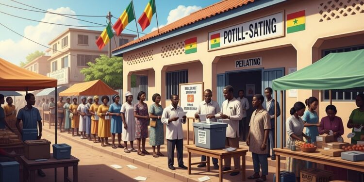 Découvrez les derniers développements de lélection présidentielle en Guinée du 28 décembre 2025 avec un taux de participation élevé et les premiers résultats partiels annoncés pour ce lundi Le général Mamadi Doumbouya favori   Viral Mag