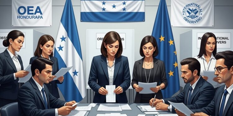 Élections au Honduras : Retards Inexpliqués et Aucune Fraude Grave Selon l’OEA et l’UE - Viral Mag Le scrutin présidentiel au Honduras du 30 novembre reste bloqué par des retards avec Nasry Asfura en légère avance sur Salvador Nasralla Les observateurs internationaux nont relevé aucune irrégularité majeure Viral Mag