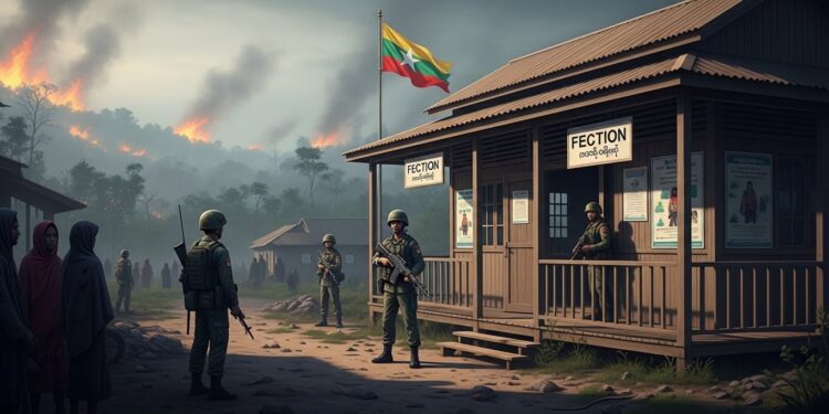 Découvrez comment la junte militaire organise des élections critiquées en Birmanie après cinq ans de guerre civile Un scrutin sous tension qui divise profondément le pays   Viral Mag