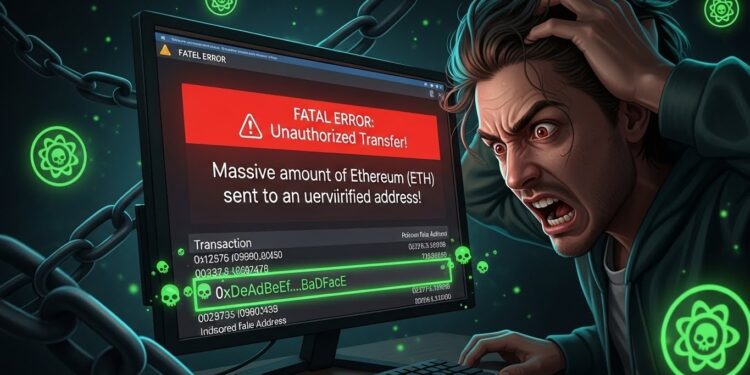 Découvrez comment un détenteur de stablecoins a perdu près de 50 millions de dollars dans une arnaque dempoisonnement dadresse Une erreur fatale qui rappelle les dangers du copy paste en crypto   Viral Mag