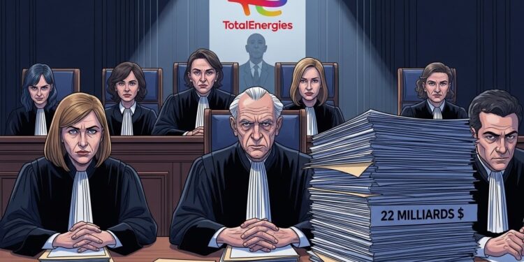 Découvrez lincroyable tentative descroquerie de 22 milliards de dollars contre TotalEnergies Un procès hors norme souvre à Nanterre avec magistrats avocats et un sulfureux homme daffaires au cœur du scandale   Viral Mag