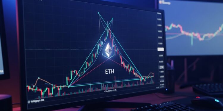 Découvrez pourquoi la volatilité dEthereum se comprime dans un triangle symétrique et ce que cela annonce pour les prochains jours Analyse technique détaillée dun moment décisif pour ETH   Viral Mag
