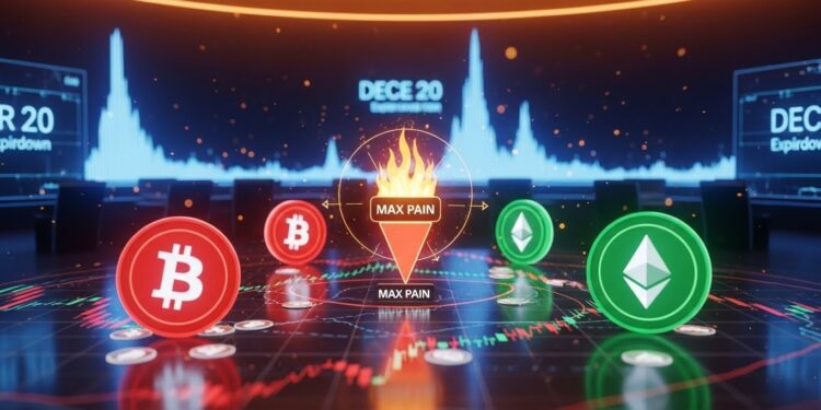 Expiration Options Bitcoin Ethereum : Max Pain Sous Pression Le 20 Décembre - Viral Mag Découvrez comment lexpiration massive doptions Bitcoin et Ethereum le 20 décembre pourrait déclencher une volatilité intense avec les niveaux max pain comme aimants pour les prix Analyse exclusive des risques et opportunités Viral Mag