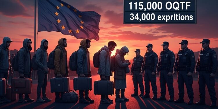 En 2025 lUE a prononcé 115 000 OQTF au 3e trimestre avec les Algériens en tête Seulement 34 000 expulsions effectives  découvrez les chiffres les nationalités et les défis de lexécution   Viral Mag