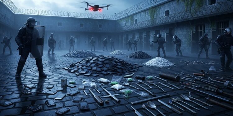 Les grandes fouilles dans les prisons françaises ont permis de saisir des milliers dobjets interdits mais danciens directeurs et syndicats dénoncent une opération inutile  téléphones et drogue reviendraient en quelques jours via parloirs et drones   Viral Mag