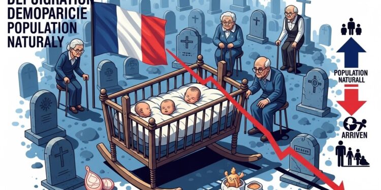 France : Plus de Décès que de Naissances, un Tournant Démographique Inquiétant - Viral Mag Pour la première fois depuis des décennies hors guerre la France métropolitaine enregistre plus de décès que de naissances en 2024 La croissance de la population repose désormais presque entièrement sur limmigration Viral Mag