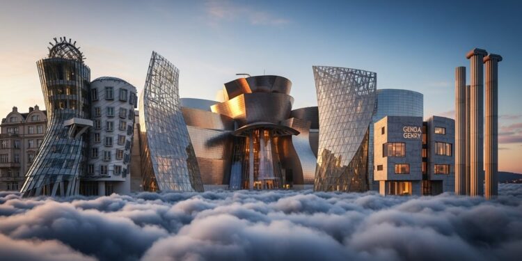 Décédé à 96 ans Frank Gehry laisse derrière lui des chefs dœuvre qui ont bouleversé larchitecture Découvrez les cinq œuvres majeures qui ont marqué son génie déconstructiviste   Viral Mag