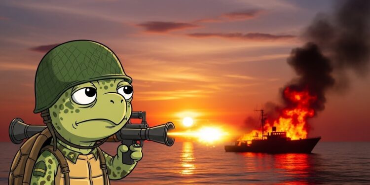 Détournement violent de Franklin la tortue par Pete Hegseth ministre de la Défense  léditeur canadien condamne le Pentagone ironise et une frappe controversée resurgit Toute lhistoire   Viral Mag