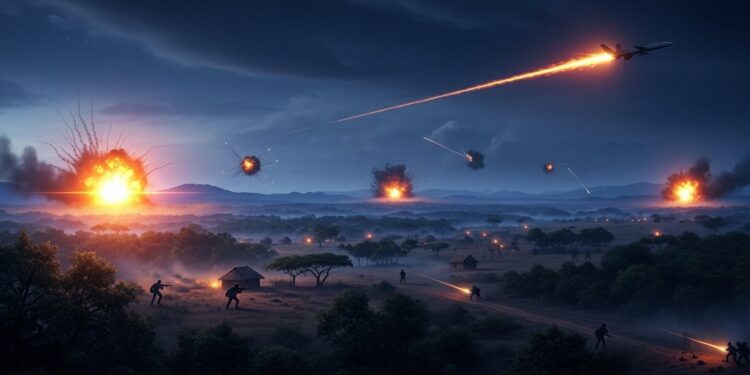 Frappes Américaines au Nigeria : Mystères et Controverses Autour de l’Opération de Noël - Viral Mag Les États Unis ont mené des frappes contre des militants liés à lÉtat islamique au Nigeria le jour de Noël 2025 Découvrez les détails connus les questions sur les cibles et le timing symbolique de cette intervention Viral Mag