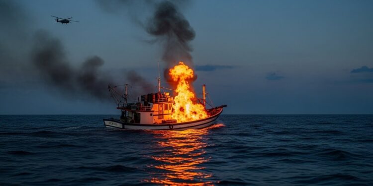 Les États Unis intensifient leurs opérations militaires contre des navires suspects dans le Pacifique et les Caraïbes avec près de 100 morts en trois mois Une stratégie qui soulève des questions sur sa légalité et ses véritables objectifs   Viral Mag