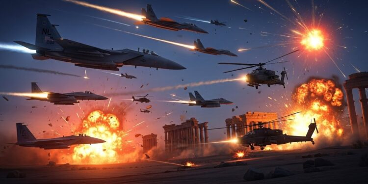 Les États Unis ont lancé une opération massive contre lÉtat islamique en Syrie tuant au moins cinq jihadistes en réponse à lattaque mortelle contre trois Américains près de Palmyre Découvrez les détails de cette riposte décisive   Viral Mag