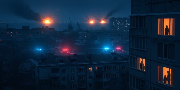 Des frappes russes nocturnes à Odessa ont blessé six personnes dont trois enfants et un homme gravement atteint Décryptage dune nouvelle escalade dans le conflit ukrainien en plein hiver   Viral Mag