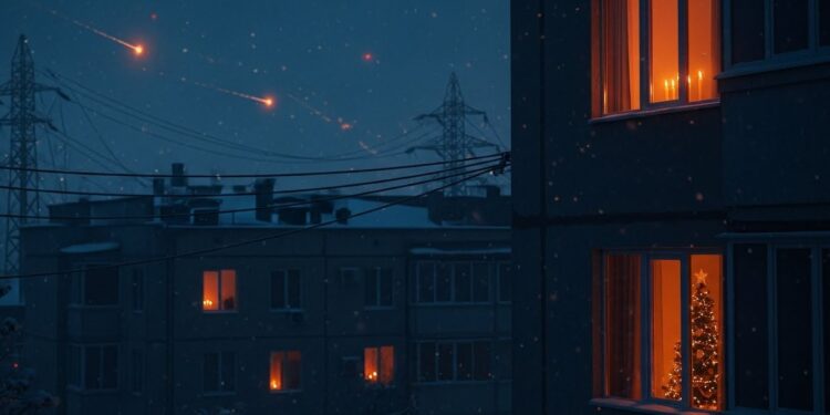 À deux jours de Noël la Russie lance une vaste attaque sur le réseau énergétique ukrainien causant morts blessures et coupures massives Un acte cynique en plein hiver glacial qui met à rude épreuve la population   Viral Mag