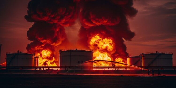 La Russie intensifie ses attaques sur Odessa provoquant un vaste incendie dans le principal terminal dhuile végétale dUkraine Un mort des blessés et des pertes massives  décryptage dune escalade inquiétante au cœur du conflit   Viral Mag