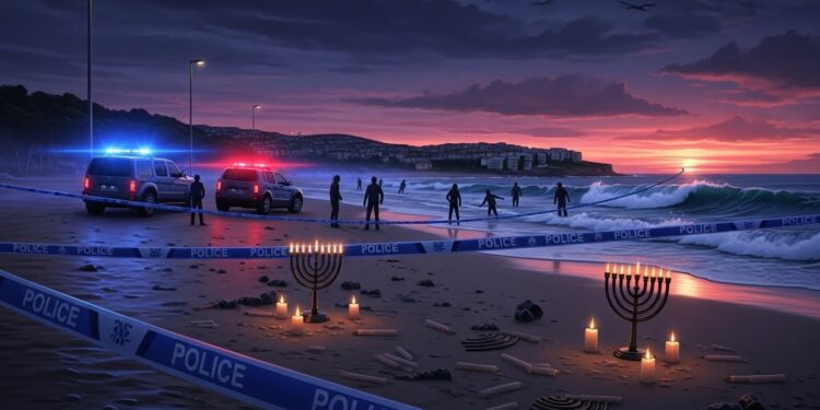 Fusillade Tragique à Bondi Beach : Une Attaque Antisémite Choque le Monde - Viral Mag Une fusillade lors dune célébration de Hanouka à Sydney a fait onze morts Le président israélien Isaac Herzog condamne fermement cette attaque cruelle contre la communauté juive et appelle à une lutte renforcée contre lantisémitisme en Australie Viral Mag