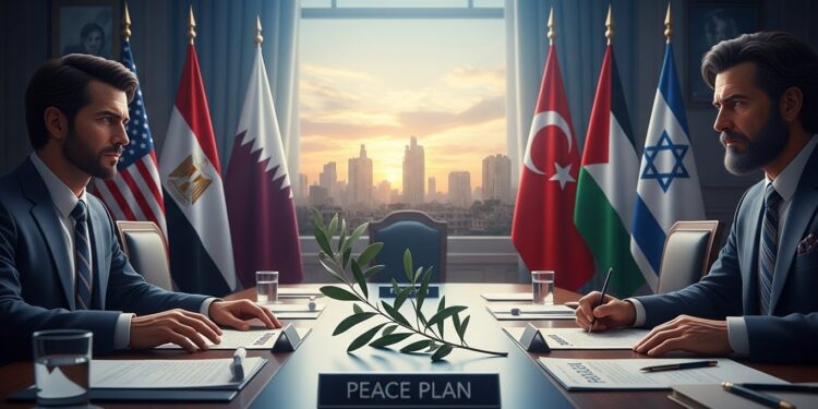 Gaza : Appel International à la Retenue et à la Paix - Viral Mag États Unis Égypte Qatar et Turquie pressent Israël et le Hamas de respecter le cessez le feu fragile à Gaza Décryptage des efforts diplomatiques pour consolider la paix après deux ans de conflit dévastateur Viral Mag