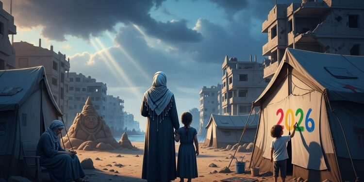 À Gaza 2025 laisse un bilan de souffrances immenses Les habitants aspirent à une vie normale en 2026  électricité reconstruction et paix durable Témoignages émouvants dune population résiliente face aux ruines   Viral Mag