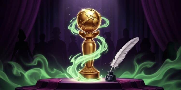 Golden Globes 2026 : Wicked 2, Hamnet et Sinners Domineront-ils ? - Viral Mag Découvrez les grands favoris des nominations Golden Globes 2026 Wicked Partie II Hamnet Sinners Qui remportera la mise avant les Oscars Analyse complète Viral Mag