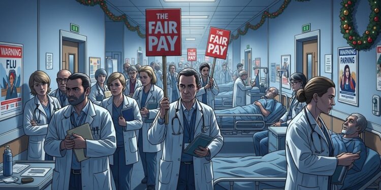 Les médecins résidents anglais lancent leur 14e grève en moins de deux ans juste avant Noël et en pleine épidémie de grippe Décryptage dun conflit qui met le système de santé britannique à rude épreuve   Viral Mag
