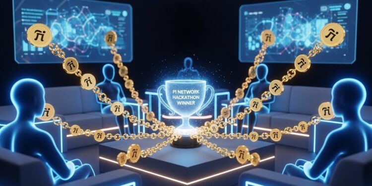 Hackathon Pi Network : Blind_Lounge Triomphe Avec 75 000 PI - Viral Mag Découvrez les lauréats du premier hackathon Pi Network Blind Lounge remporte 75 000 PI pour sa plateforme sociale anonyme Innovation risques et perspectives pour lécosystème crypto Viral Mag
